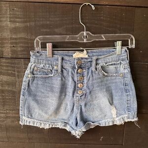 Altar'd State Blue Jean Shorts Size 26